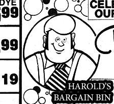 Harold's Compact Disc Bargain Bin